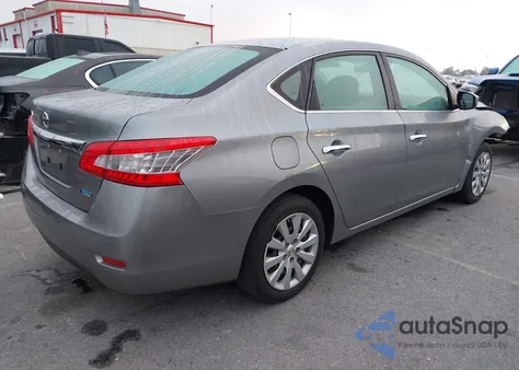 2014 Nissan Sentra S из США, поврежденный, VIN 3N1AB7AP9EL691576